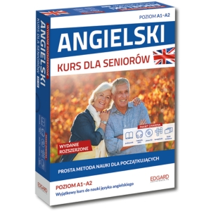 Okładka książki Angielski. Kurs dla seniorów. Wydanie rozszerzone